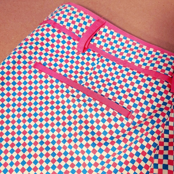 Puma Checkered Bermuda Shorts - Picture 6 of 7